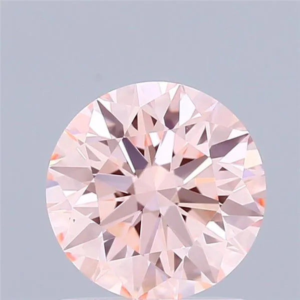 1.09ct Round Lab Grown Diamond (Colour Fancy Intense Pink, Clarity VS1, Cut ID, IGI Certified)