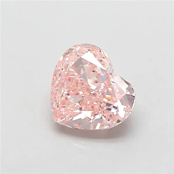 1.10ct Heart Lab Grown Diamond (Colour Fancy Intense Pink, Clarity SI1, IGI Certified)
