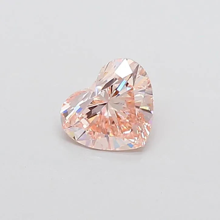 1.10ct Heart Lab Grown Diamond (Colour Fancy Pink, Clarity VS1, IGI Certified)