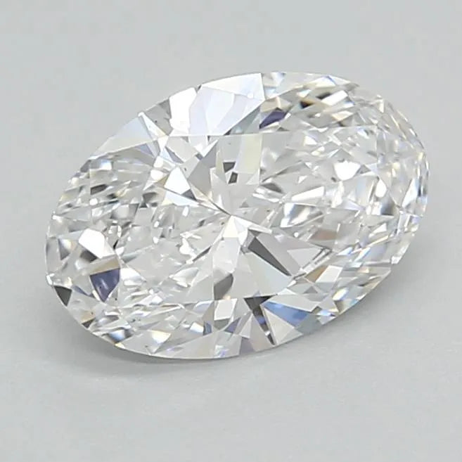 1.10ct Oval Lab Grown Diamond (Colour D, Clarity VS2, Cut EX, IGI Certified)