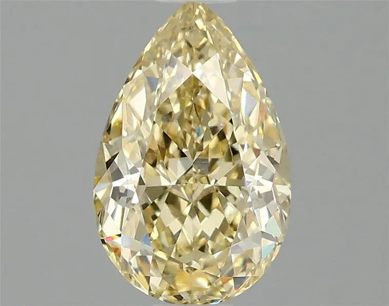 1.10ct Pear Lab Grown Diamond (Colour Fancy Intense Yellow, Clarity VVS2, IGI Certified)