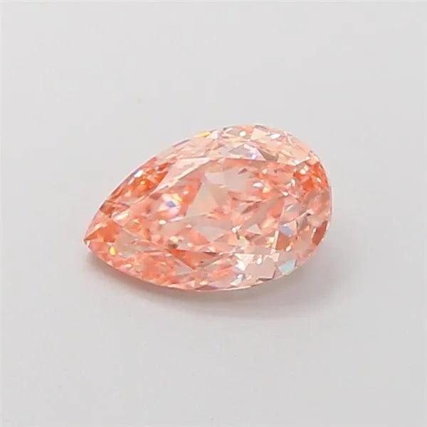 1.10ct Pear Lab Grown Diamond (Colour Fancy Light Orangey Brown, Clarity VS1, IGI Certified)