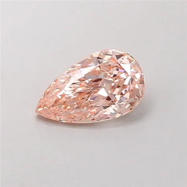 1.10ct Pear Lab Grown Diamond (Colour Fancy Pink, Clarity VVS2, IGI Certified)