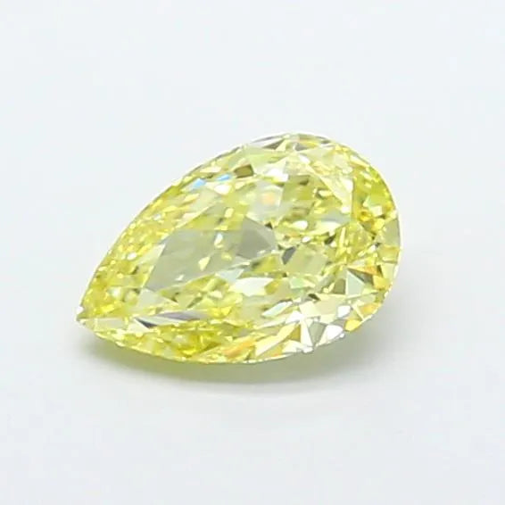 1.10ct Pear Lab Grown Diamond (Colour Fancy Yellow, Clarity VS1, IGI Certified)