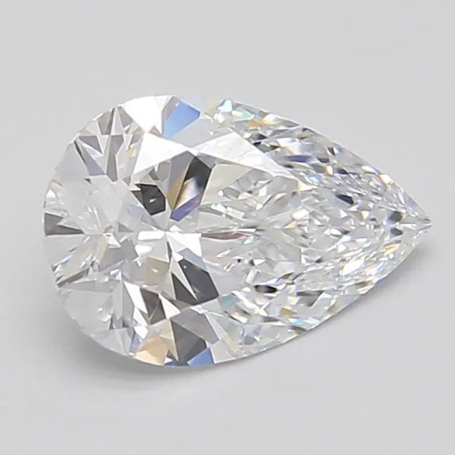 1.11ct Pear Lab Grown Diamond (Colour E, Clarity VVS2, GIA Certified)