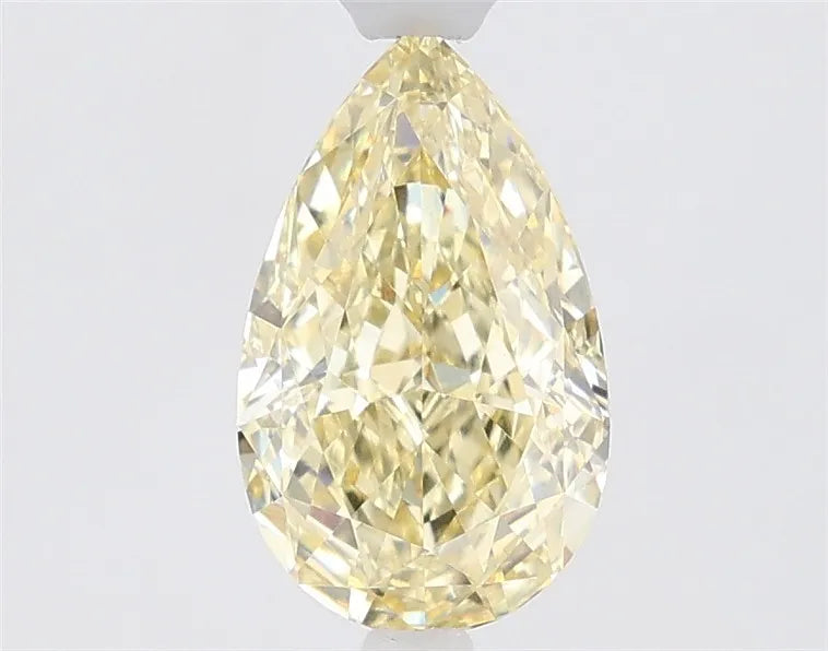 1.11ct Pear Lab Grown Diamond (Colour Fancy Yellow, Clarity VVS2, IGI Certified)