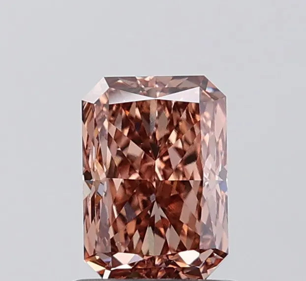 1.11ct Radiant Lab Grown Diamond (Colour Fancy Brown, Clarity VS1, IGI Certified)