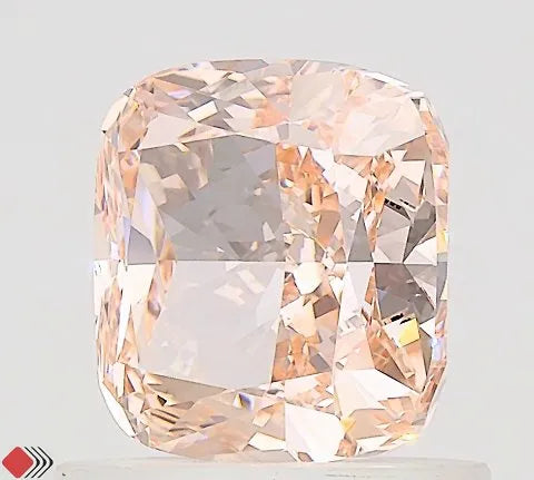 1.12ct Cushion modified Lab Grown Diamond (Colour Fancy Intense Pink, Clarity VS1, IGI Certified)