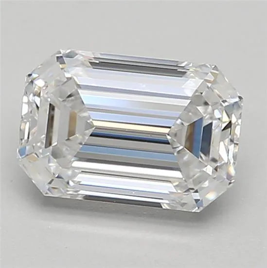 1.12ct Emerald Lab Grown Diamond (Colour F, Clarity VVS2, GIA Certified)