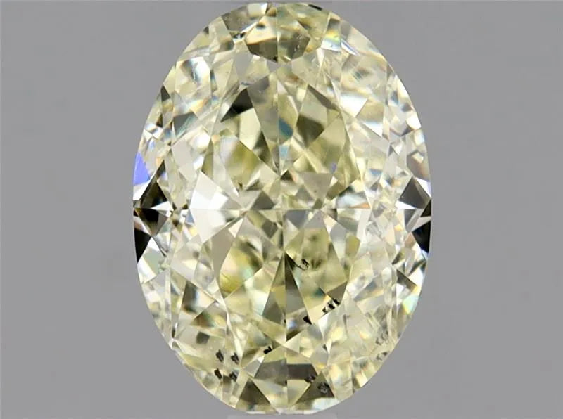 1.12ct Oval Natural Diamond (Colour M, Clarity SI2, HRD Certified)