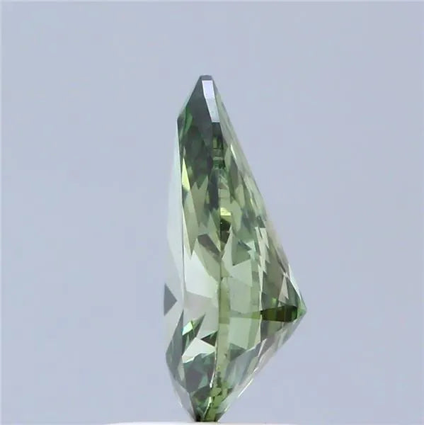 1.12ct Pear Lab Grown Diamond (Colour Fancy Vivid Green, Clarity VS2, IGI Certified)