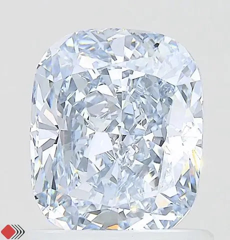 1.13ct Cushion modified Lab Grown Diamond (Colour Fancy Light Blue, Clarity VVS2, IGI Certified)