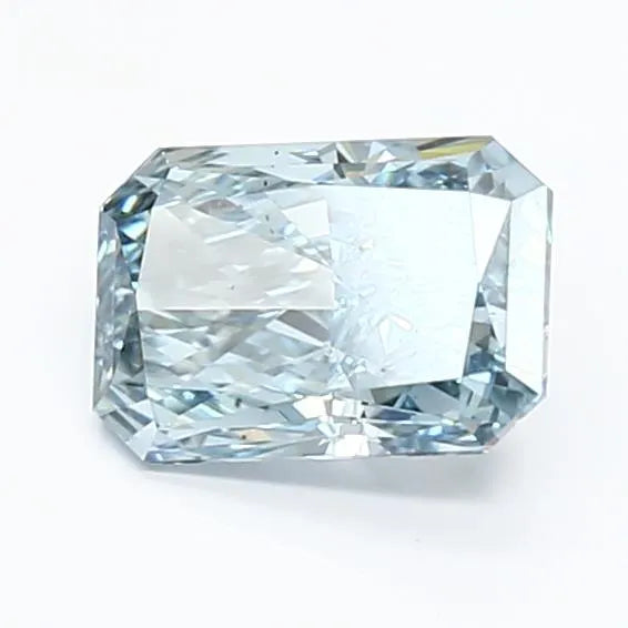 1.13ct Radiant Lab Grown Diamond (Colour Fancy Vivid Blue, Clarity VS1, IGI Certified)