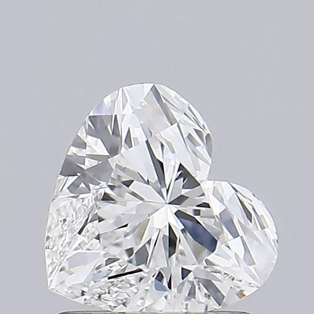 1.14ct Heart Lab Grown Diamond (Colour E, Clarity VVS2, IGI Certified)