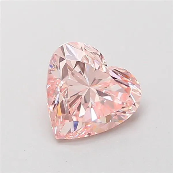 1.14ct Heart Lab Grown Diamond (Colour Fancy Intense Pink, Clarity VS1, IGI Certified)