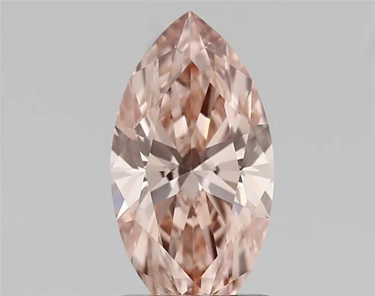 1.14ct Marquise Lab Grown Diamond (Colour Fancy Vivid Pink, Clarity VVS2, IGI Certified)
