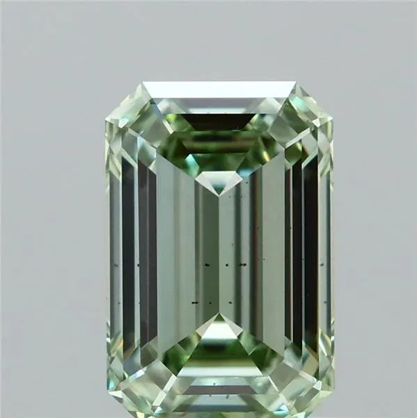 1.15ct Emerald Lab Grown Diamond (Colour Fancy Intense Green, Clarity SI1, IGI Certified)