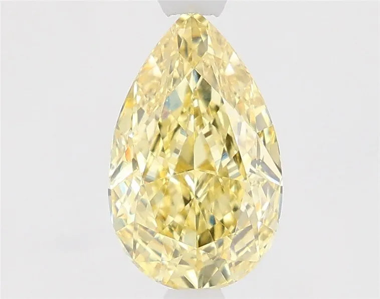 1.16ct Pear Lab Grown Diamond (Colour Fancy Intense Yellow, Clarity VS1, IGI Certified)