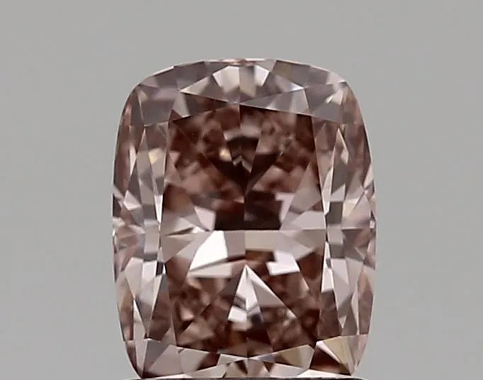 1.17ct Cushion modified Lab Grown Diamond (Colour Fancy Intense Pink, Clarity VVS1, IGI Certified)
