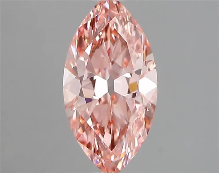 1.17ct Marquise Lab Grown Diamond (Colour Fancy Vivid Pink, Clarity VS1, IGI Certified)