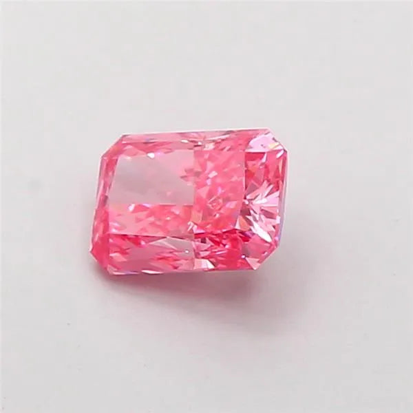 1.17ct Radiant Lab Grown Diamond (Colour Fancy Vivid Pink, Clarity VS1, IGI Certified)