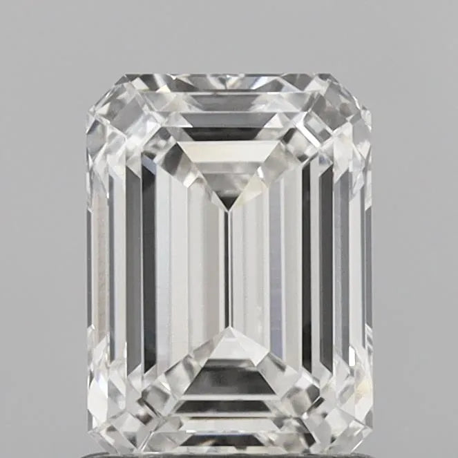 1.18ct Emerald Lab Grown Diamond (Colour F, Clarity VVS2, IGI Certified)