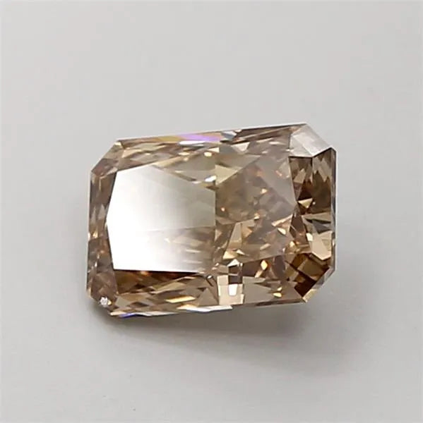 1.18ct Radiant Lab Grown Diamond (Colour Fancy Brown, Clarity VVS2, IGI Certified)