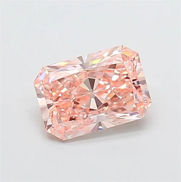 1.19ct Radiant Lab Grown Diamond (Colour Fancy Intense Pink, Clarity VS1, IGI Certified)