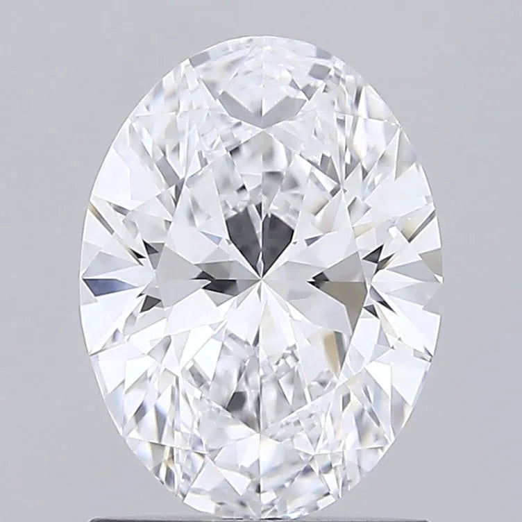 1.20ct Oval Lab Grown Diamond (Colour D, Clarity VVS2, IGI Certified)