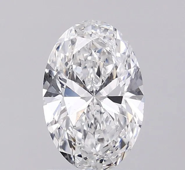 1.20ct Oval Lab Grown Diamond (Colour D, Clarity VVS2, IGI Certified)