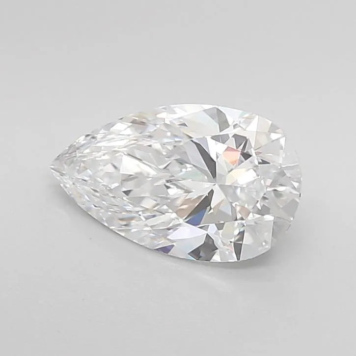 1.20ct Pear Lab Grown Diamond (Colour D, Clarity IF, Cut EX, IGI Certified)