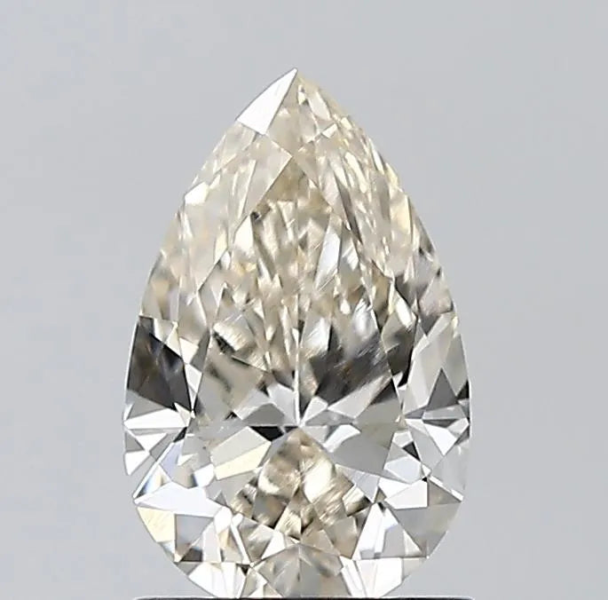 1.20ct Pear Natural Diamond (Colour K, Clarity VVS2, Cut EX, IGI Certified)