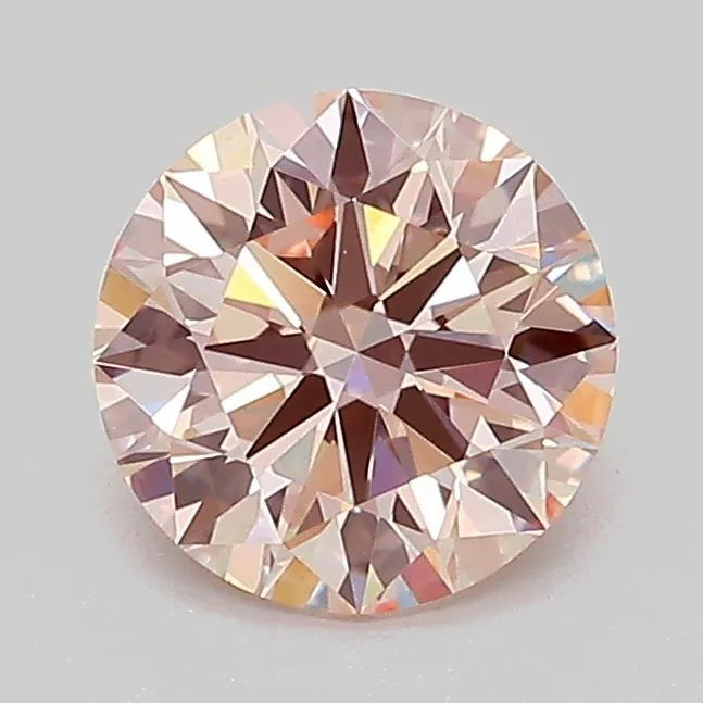 1.20ct Round Lab Grown Diamond (Colour Fancy Pink, Clarity VS1, Cut ID, IGI Certified)