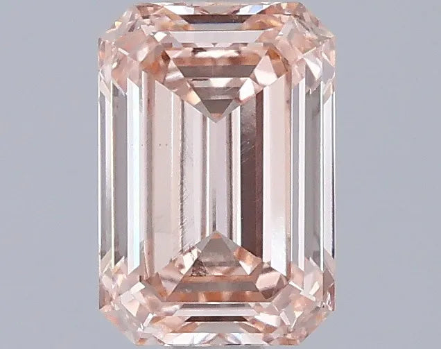1.21ct Emerald Lab Grown Diamond (Colour Fancy Intense Pink, Clarity VS2, IGI Certified)