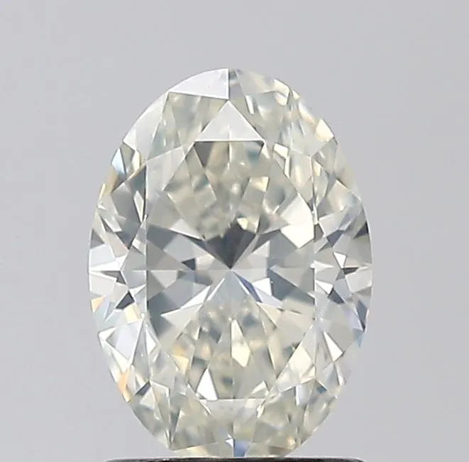 1.21ct Oval Natural Diamond (Colour K, Clarity SI2, GIA Certified)