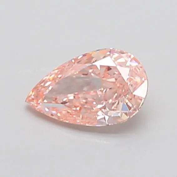1.21ct Pear Lab Grown Diamond (Colour Fancy Intense Pink, Clarity VS1, IGI Certified)