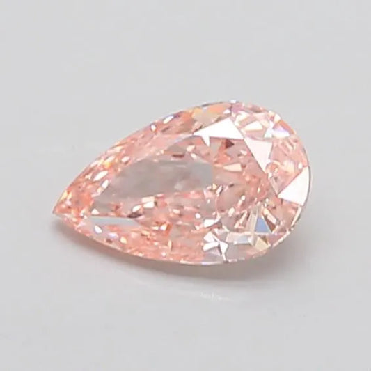1.21ct Pear Lab Grown Diamond (Colour Fancy Intense Pink, Clarity VS1, IGI Certified)