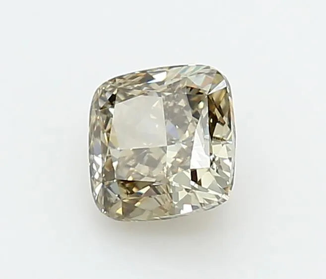 1.22ct Cushion modified Lab Grown Diamond (Colour Fancy Gray Yellow, Clarity VVS1, IGI Certified)