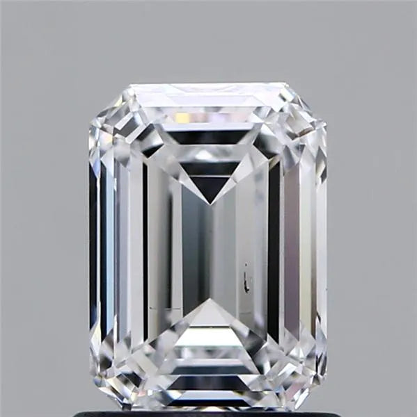 1.22ct Emerald Lab Grown Diamond (Colour E, Clarity SI1, IGI Certified)