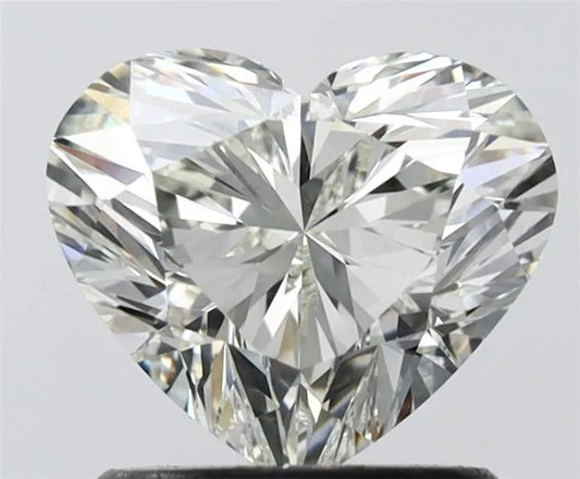 1.22ct Heart Natural Diamond (Colour J, Clarity VS2, Cut VG, IGI Certified)