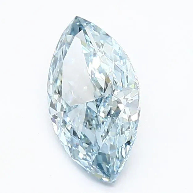 1.22ct Marquise Lab Grown Diamond (Colour Fancy Intense Blue, Clarity VS1, IGI Certified)