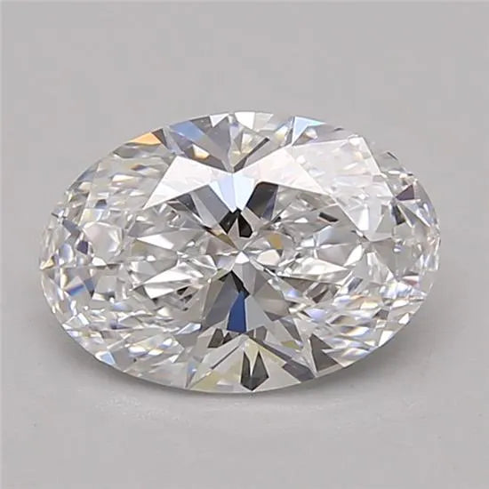 1.22ct Oval Lab Grown Diamond (Colour D, Clarity IF, GIA Certified)
