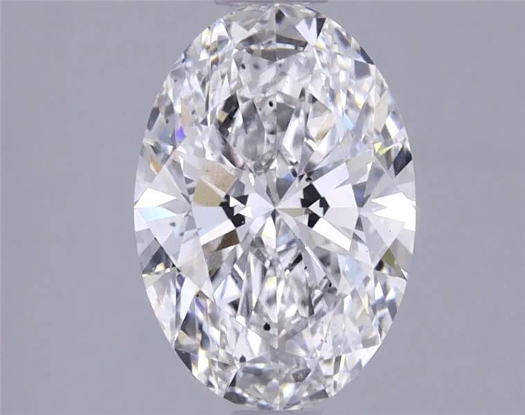 1.22ct Oval Lab Grown Diamond (Colour E, Clarity SI1, IGI Certified)