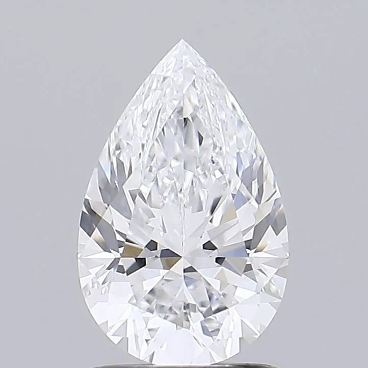 1.22ct Pear Lab Grown Diamond (Colour D, Clarity VVS1, GIA Certified)