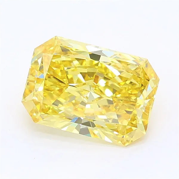 1.22ct Radiant Lab Grown Diamond (Colour Fancy Intense Yellow, Clarity VVS2, IGI Certified)