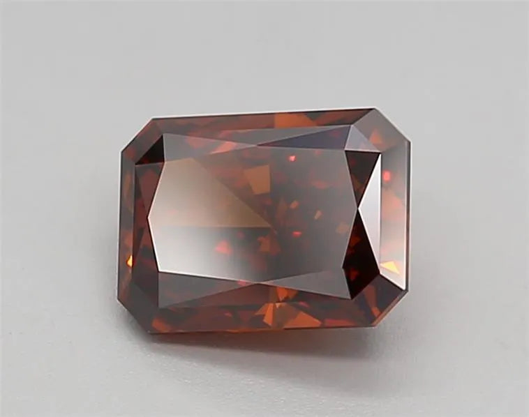 1.22ct Radiant Lab Grown Diamond (Colour Fancy Orange, Clarity VS1, Cut GD, IGI Certified)
