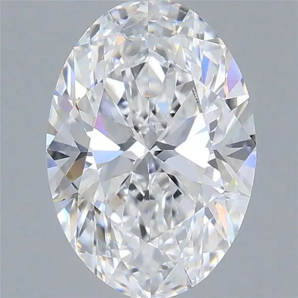 1.23ct Oval Lab Grown Diamond (Colour D, Clarity VVS1, IGI Certified)