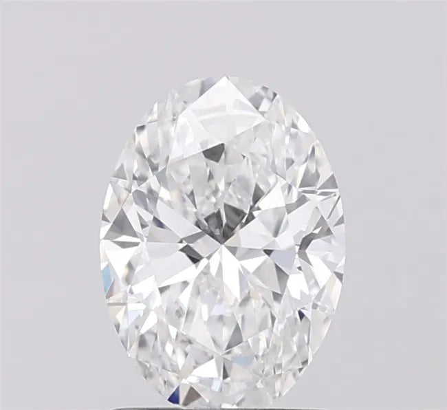 1.23ct Oval Lab Grown Diamond (Colour D, Clarity VVS2, IGI Certified)