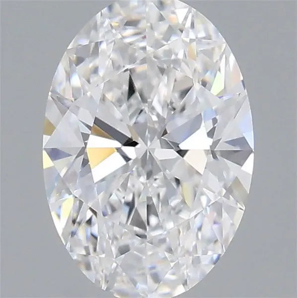 1.23ct Oval Lab Grown Diamond (Colour D, Clarity VVS2, IGI Certified)