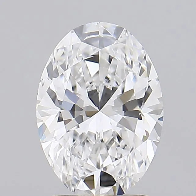 1.23ct Oval Lab Grown Diamond (Colour E, Clarity VVS2, IGI Certified)
